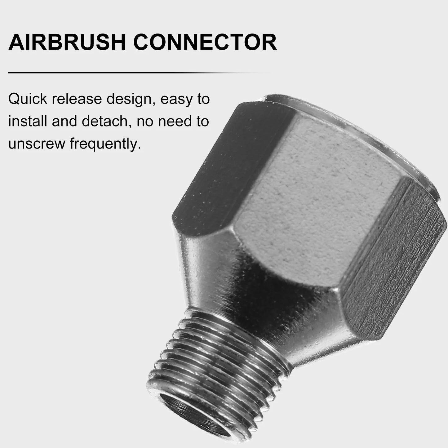 Airbrush Accessories Quick Release Connector Fitting for Compressor Adapter Conversion Hose