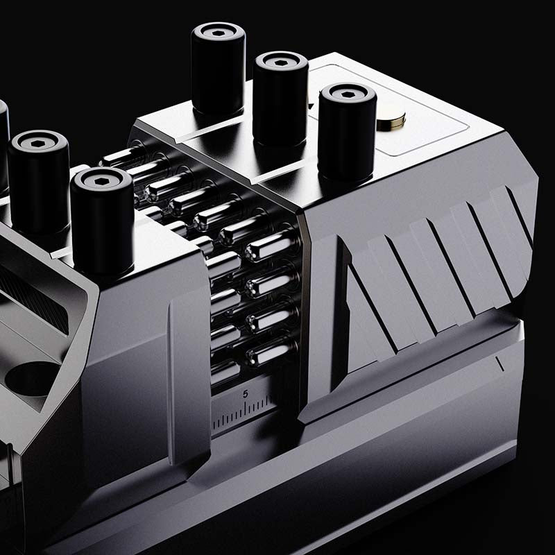 K-ONE:The World’s First Electric Precision Desktop Vise